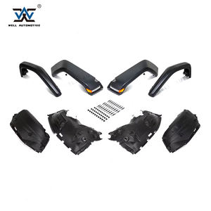 Kit de carrosserie <span class=keywords><strong>ancien</strong></span> à nouveau pour <span class=keywords><strong>Jeep</strong></span> <span class=keywords><strong>Wrangler</strong></span> JK 2007-2018 Mise à niveau vers JL Pare-chocs Fender Flare Phare Taillight Wheel Brow - Product Image 3