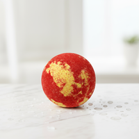 Bombes de bain effervescentes naturelles de luxe personnalisées OEM avec colorant pour une relaxation optimale