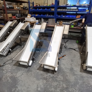 Gıda İşleme İçin Küçük Modüler Paslanmaz Çelik Bantlı Konveyör Makinesi Yeni Ekmek İşleme Hattı Çıkış Konveyörü Paketlenmiş Torbalar - Product Image 6