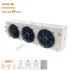 Refroidisseur d'air de vente chaude Refroidisseur d'air évaporatif Marcher dans le compresseur refroidisseur et évaporateur pour chambre froide