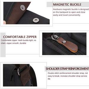 Logo personnalisé noir hommes unisexe bandoulière sac messager <span class=keywords><strong>garçon</strong></span> polyester imperméable adolescent sac à bandoulière - Product Image 5