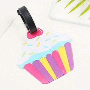 PVC Round Luggage <b>Tag</b> Name Bag Card Holder Square Travel <b>Suitcase</b> Baggage <b>Tags</b> - Product Image 5