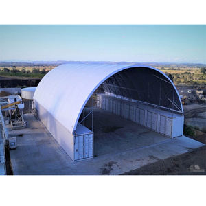 Abri/Tente de protection en PVC pour conteneurs 20ft/40ft, auvent d'avion, garage - Product Image 3