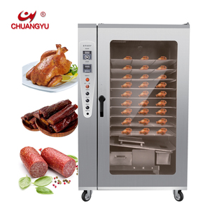 Chuangyu Gas/eléctrico y carbón ahumado carne curado pescado que hace <span class=keywords><strong>la</strong></span> máquina de horno ahumador - Product Image 1