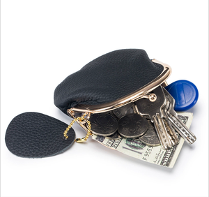 Nouveauté 2025 : Porte-monnaie vintage en cuir miniature pour femmes - Product Image 5