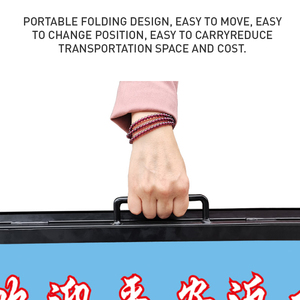 Dấu hiệu vỉa hè ecoflex có thể thay đổi dấu hiệu vỉa hè dấu hiệu vỉa hè - Product Image 3