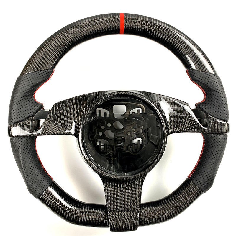 Новинка, рулевое колесо Porsche параметена кайен, светодиодный рулевое колесо из углеродного волокна, рулевое колесо