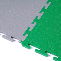Loseta de PVC Encastrable con Diseño Moderno, Antideslizante, Impermeable, Ecológica, Resistente, para Interiores Industriales