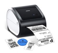 AIMO D520 imprimante thermique d'étiquettes de bureau imprimante sans encre à dents bleues pour l'expédition postale d'étiquette d'adresse