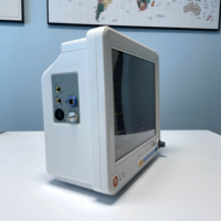 Moniteur patient vétérinaire portable avec batterie intégrée pour la chirurgie animale