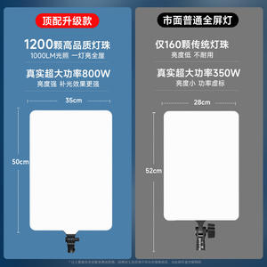 Éclairage photo LED à écran plat de 24 pouces, lumière constante carrée pour diffusion en direct et <span class=keywords><strong>photographie</strong></span>, idéal pour les influenceurs - Product Image 4