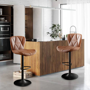 Factory Wholesale Modern Swivel Bar Chair <strong>Height</strong> <strong>Adjustable</strong> Hydraulic Bar <strong>Stool</strong> for Restaurant Bar Counter - Product Image 4