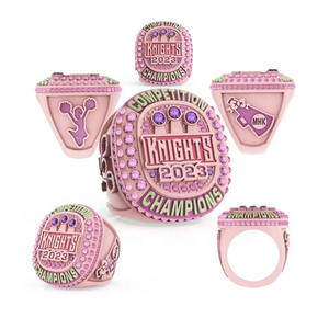 Diseños World Custom Sports Jewelry Anillos de campeonato para fanáticos del béisbol, fútbol, baloncesto, softbol - Product Image 3