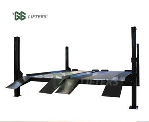 Venta al por mayor de elevadores de 4 postes de doble ancho eficiente equipo de almacenamiento de vehículos de garaje de dos niveles para coches y vehículos estacionados - Product Image 2