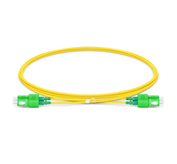 Kabel Patch Fiber Optik Single Mode SM Duplex SC-SC APC Harga Pabrik Langsung untuk FTTH FTTX