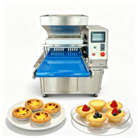 Machine automatique de dépose de biscuits en acier inoxydable 300 kg/h, double buse, tout-en-un pour boulangerie, gâteaux et pâtes à biscuits