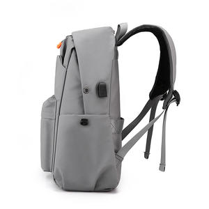 Conjunto de mochila de ordenador de moda coreana Mochila De estudiante mochila <span class=keywords><strong>matein</strong></span> logotipo personalizado portátil impermeable para hombre - Product Image 6