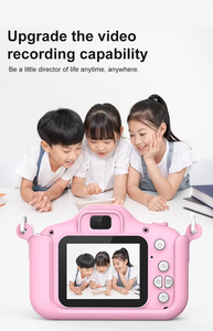 X900S Mini dessin animé mignon 1080P HD numérique enfants Photo instantanée caméra vidéo jeux intégrés cadeau de noël enfant caméra - Product Image 3