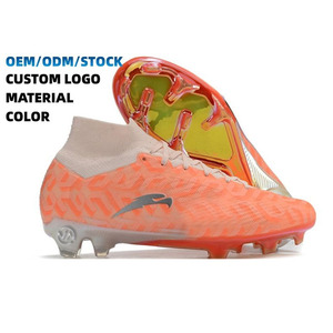 Wholesale Factory 2024 New High Quality Low Cost Durable Ground <strong>Football</strong> Anti Slip Boots Customized Men's Shoes EVA TPU Material - Product Image 1