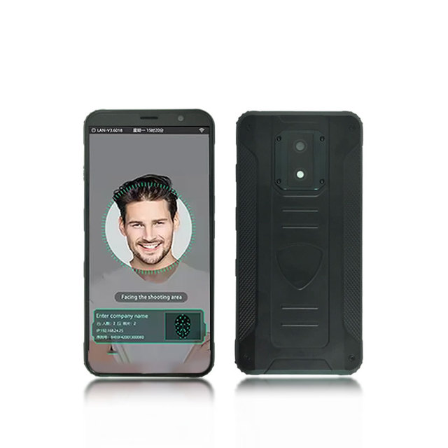 Handheld Mobile Face Recognition Attendance Terminal Face Identification Access Control NFC Reader Support 4G WiFi with Battery