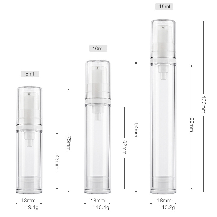 ขวดสูญญากาศ + หัวปั๊มใส