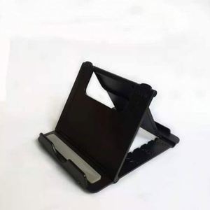 Factory Price Universal ABS Foldable Custom logo Desktop Mobile Phone Holder for Phone and <b>PC</b> Desk <b>Stand</b> - Product Image 3