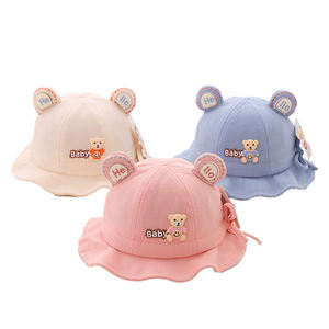 RongGuang venta al por mayor personalizado suave cómodo PANA niños protección solar cubo sombrero pescador sombrero para actividades al aire libre - Product Image 2