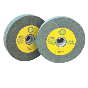 Disque de meulage en céramique de carbure de silicium vert GC60/80L 150*25*25.4 personnalisable pour meuleuse plate - Product Image 1