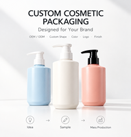 Flacon pompe à lotion en plastique vide de 200 ml, flacon rectangulaire pour lotion corporelle, crème pour les mains, emballage cosmétique pour soins de la peau