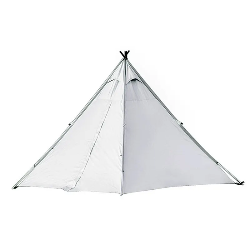 Палатка-вигвам туристическая водонепроницаемая, Классическая палатка для отдыха на открытом воздухе, для детей и взрослых