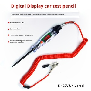 Hiển thị kỹ thuật số kiểm tra Bút đa chức năng thợ điện Công cụ 5-120V điện áp Tester với mùa xuân lớn - Product Image 4