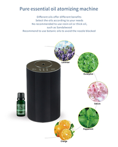 เครื่องพ่นน้ำมันหอมระเหยในรถแบบ USB PR-27BN กลิ่นหอมเครื่องพ่นละอองน้ำมันหอมระเหยไร้น้ำเพื่อเพิ่มความชื้นในอากาศ - Product Image 3