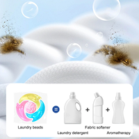 Lessives en dosettes 4-en-1 biodégradables et hypoallergéniques pour vêtements de bébé à peau sensible, marque privée OEM, longue durée