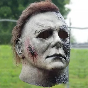 <span class=keywords><strong>Film</strong></span> Thème Masque Michael Myers Masque Plein Visage <span class=keywords><strong>Halloween</strong></span> Carnaval Latex Masque Casque Adulte Enfants Cosplay Party Costume Props - Product Image 1