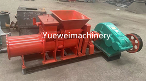 新型中空レンガ製造機 粘土真空押出成形機 金型とギアボックス付き 半自動 工場直販 低価格 - Product Image 5