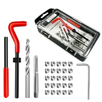 Kit de réparation de filetage manuel à cannelures spirales SUBORUI M5/M6/M8/M10/M12, 25 pièces