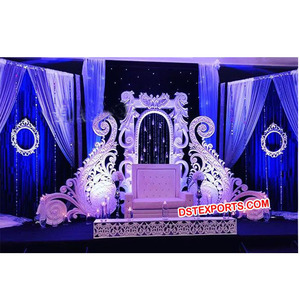 Panel de Cachemira para escenario de boda, paneles de fibra de escenario, estilo victoriano, hermoso - Product Image 1