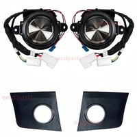 Kit d'enceintes tweeter à levage automatique et éclairage d'ambiance pour tableau de bord, compatible avec Toyota Camry 8ème génération 2018-2023