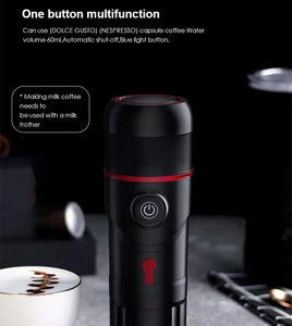 <span class=keywords><strong>Machine</strong></span> à café expresso électrique USB pour voiture et maison, compatible <span class=keywords><strong>Nespresso</strong></span>, portable et puissante - Product Image 4