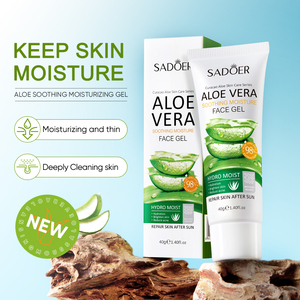 Gel d'<span class=keywords><strong>aloe</strong></span> <span class=keywords><strong>vera</strong></span> apaisant pour le visage, soin de la peau naturel OBO Cosmetic SADOER, marque privée, hydratant, apaisant pour toujours - Product Image 4