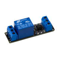 Module de relais niveau bas 1 canal avec couplage lumineux 5V, 2 pièces