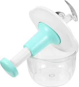 Wholesale Household Hand Blender Mixer 1.5L <b>Shredder</b> Salad Cooker Multifunction Hand Press Meat Grinder Manual Garlic Slicer - Product Image 1