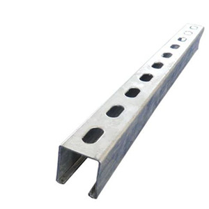 Profilé en C robuste et léger pour le passage de câbles, idéal pour les supports photovoltaïques - Product Image 3