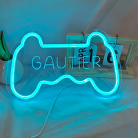 Enseigne néon LED personnalisée pour salle de jeux, décoration RGB, lumière néon murale pour salle de jeux