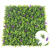 Mur végétal vertical d'intérieur au design moderne, décoration murale en herbe artificielle, toile de fond en plastique