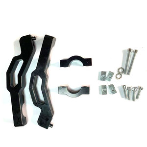 Soporte de Protección de Barra Recta para Moto de Nieve Polaris Axys, Marco de Acero Plateado, Rojo, Azul, Negro para Modificación de Automóviles - Product Image 3