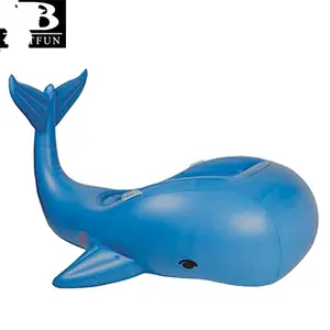 Custom Duurzaam Pvc Opblaasbare Moby Dick Pool Float Volwassen Zwembad Speelgoed Grote Water Zwemmen Speelgoed