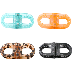 مشبك شعر ذكي مغناطيسي صديق للبيئة بنقشة الفهد، مشابك شعر مخصصة للاستخدام اليومي العادي، إكسسوارات شعر نسائية - Product Image 4