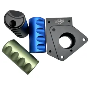 Cnc Turning Anodized Aluminum Parts Cavity Machining Anodized Aluminum Parts CNC Anodizing Machining Service