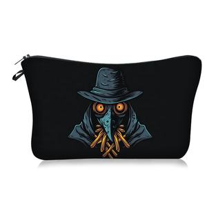 Bolsa organizadora de maquillaje con cremallera, regalos personalizados para dama de honor, bolsa de viaje, bolsa de maquillaje con estampado de <span class=keywords><strong>Mr</strong></span> Bird - Product Image 1